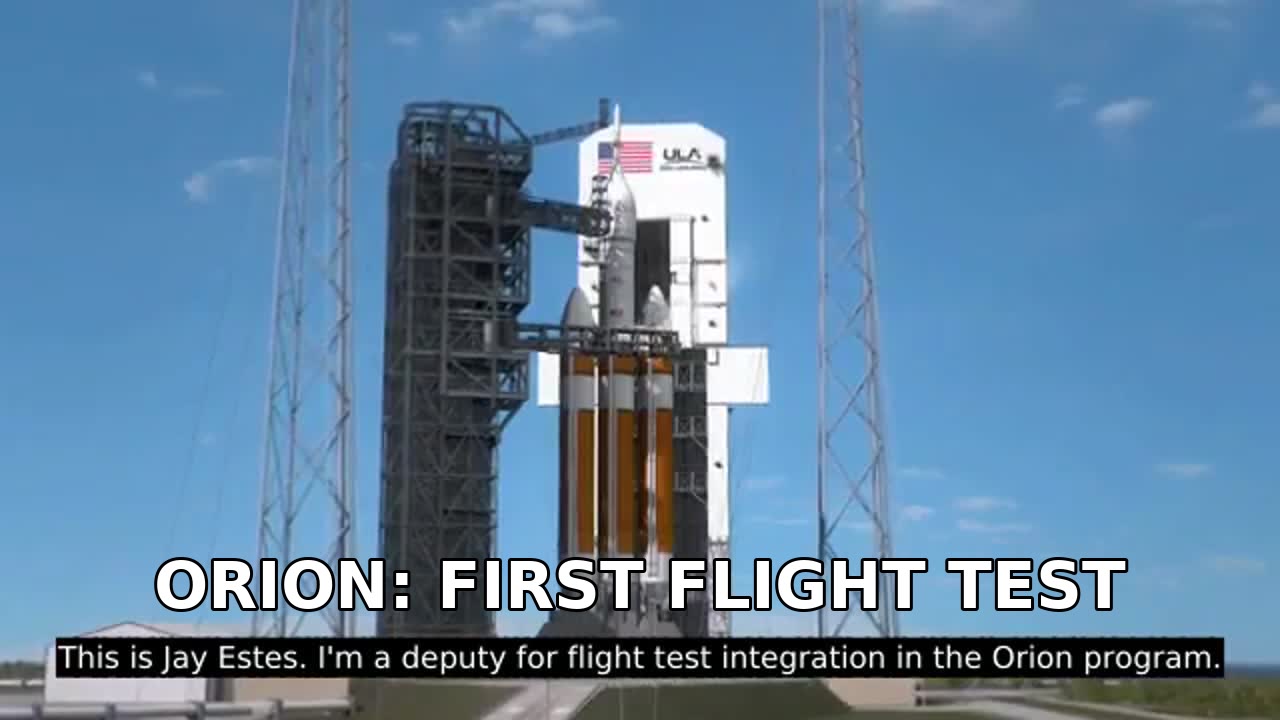 Demo thumbnail EN: Orion first flight test